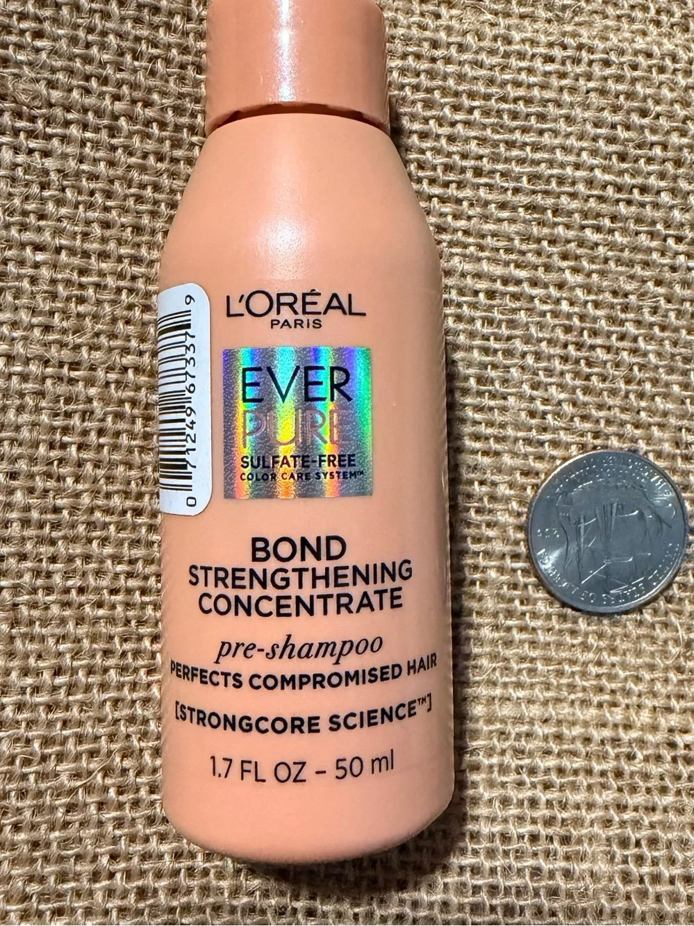 🍄6/$26 L’Oréal pre shampoo bond strengthening concentrate 1.7 oz travel NWT